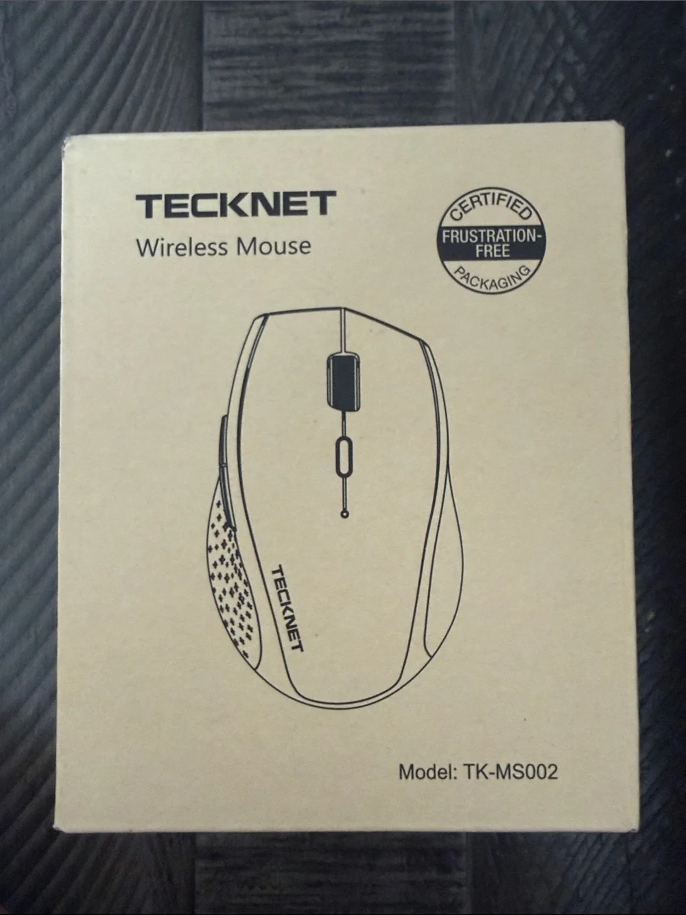 Wireless Mouse TK-MS002 - Black